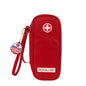 Jayour EpiPen Medical Carrying Case Insulated, Travel Medication Organizer Bag Emergency Medical Pouch, Fits 2 EpiPens, Asthma Inhaler, Anti-Histamine, Auvi-Q, Allergy Medicine Essentials, Red - color: Red