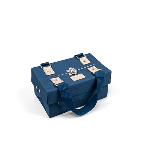 SplayTray: The Bag That Opens Into a Tray (Navy, Small) - color: Navy, size: Small