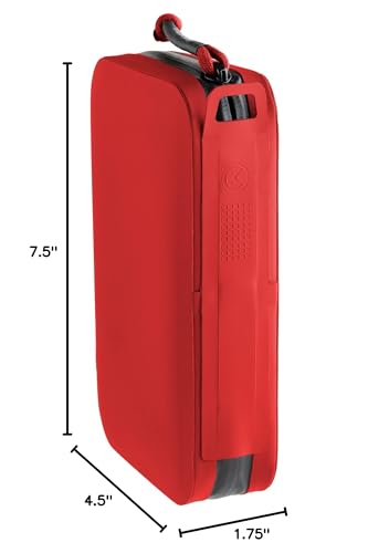 Magpul DAKA Utility Organizer Compact Semi-Rigid Multi-Purpose Case, Durable Water-Resistant Heavy Duty Compact Pouch - color: DAKA Red
