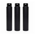 Travel Perfume Bottle Refillable 10ml 3-Pack Twist Up Cologne Atomizer - color: Black,black,black