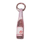 Munyee Hua Rhinestone Mesh Wine Bag Champagne Bottle Tote with Handle Reusable Gift Pouch Crystal Carrier Sparkly Bling Wedding Party Bridesmaid Gift Housewarming Holiday (Pink Handle Pink Rhinestone) - color: Pink Handle Pink Rhinestone