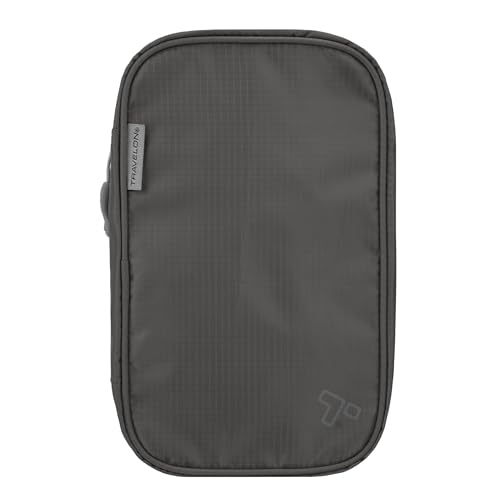 Travelon Compact Hanging Toiletry Kit - color: Charcoal