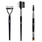 MSQ Eyebrow Brush and Comb Eyelash Brush Eyelash Separator Eye Brow Comb & Spoolie Brush Professional Mascara Brushes Eyebrow Eyelash Grooming Brush Eye Makeup Tools Set (3 PCS) - size: 3 PCS