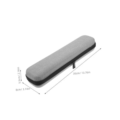 FOMIYES Straightener Travel Case Shockproof Curling Iron Holder for Home Storage Pouch for Hair Tools Grey - color: Grey
