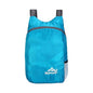 Ultra Lightweight Travel Foldable Backpack,Water Resistant Reusable Hiking Daypack for Camping Outdoor for Women&Men - color: Blue