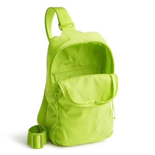 Vera Bradley Women's Ripstop Lorman Sling Backpack, Lime Green, One Size - color: Lime Green
