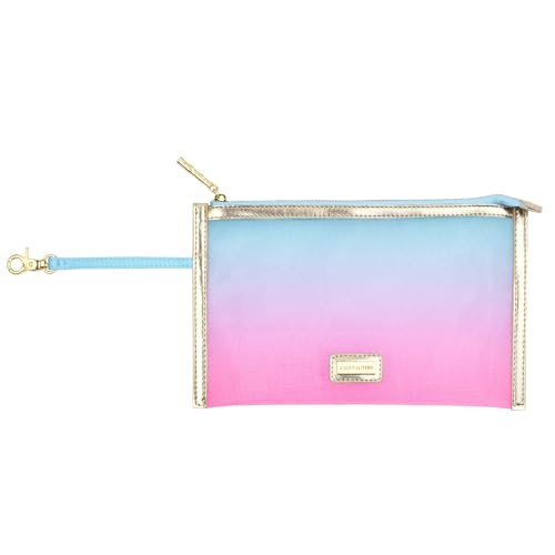 Lilly Pulitzer Beach and Picnic Cooler, Insulated Bag with Adjustable Shoulder Strap and Zipper, Soft Cooler - color: Royal Coral