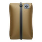 Naroote 20L Reusable Travel Vacuum Bag, Built in Pump Rechargeable Folding Compression Bag, Luggage Space Saver Packing Tool, Ideal for Camping Carry On Suitcases Backpack Seal (Khaki) - color: Khaki