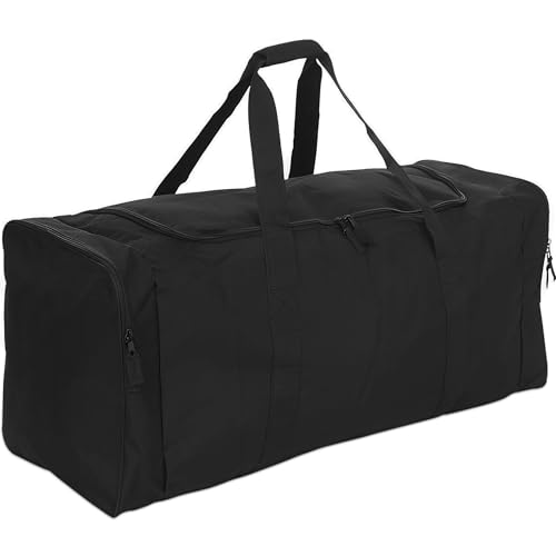 Jetstream Heavy Duty Multi Pocket Durable Sports Gym Equipment Travel Duffel Bag - color: XL 36" Black, size: 36IN
