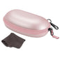Fintie Sunglasses Case with Carabiner, Hard Shell Shockproof Sport Glasses Cases Travel Zipper Eyeglasses Holder, Rose Gold - color: Rose Gold