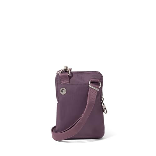 Baggallini Women's Securtex Anti-theft Activity Crossbody Bag - color: Misty Purple