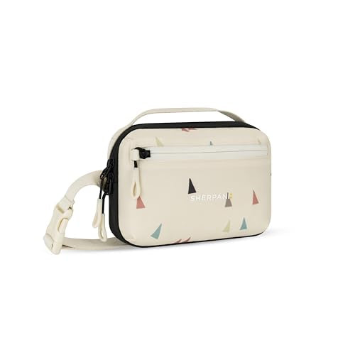Sherpani Hyk, Small Sling Bag, 1L Belt Bag, Lightweight Travel Fanny Pack, Sling Crossbody Purse with RFID Blocking - color: Terrazzo