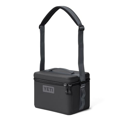 YETI Daytrip 9L Insulated Soft Cooler Lunch Box, Charcoal - color: Charcoal