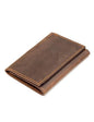 Handcrafted Genuine Leather Wallets, Minimalist Cardholders, and Passport Covers, Handmade Gift - color: Chestnut, style: Trifold Wallet