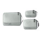 Eagle Creek Pack-It Reveal Cube Set - Packing Cubes for Compartmentalizing Luggage - Durable - Ultra-Lightweight - Water-Resistant - Easy Grab Zipper Pull - Mesh Windows - Storm Grey - XS/S/M - color: Storm Grey