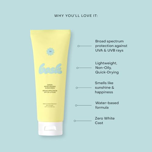 Bask Sunscreen Carry-on Kit: Travel Size Bundle with Beach and Travel Pouch | SPF 30 & 50 Sheer Moisturizing Sunscreen Lotion, Daily Invisible Gel SPF 40 Face Sunscreen, & Convenient Travel Pouch - color: Travel Kit, size: 2.13 Ounce (Pack of 4)