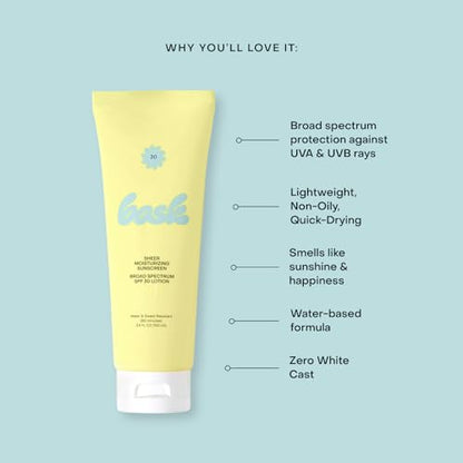 Bask Sunscreen Carry-on Kit: Travel Size Bundle with Beach and Travel Pouch | SPF 30 & 50 Sheer Moisturizing Sunscreen Lotion, Daily Invisible Gel SPF 40 Face Sunscreen, & Convenient Travel Pouch - color: Travel Kit, size: 2.13 Ounce (Pack of 4)