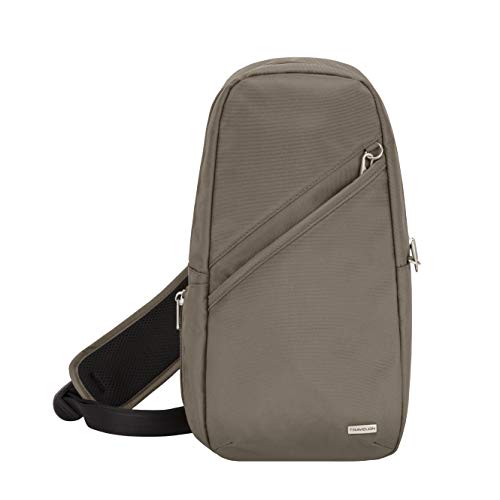 Travelon Anti-Theft Classic Sling Bag - color: Nutmeg