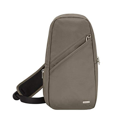 Travelon Anti-Theft Classic Sling Bag - color: Nutmeg