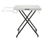 Cuisinart Fold ‘n Go Prep Table, Portable Folding Table and Grill Stand with Tool Hooks, Trash Bag Holder, Paper Towel Rack, 24” x 20” Steel Food Prep Station Perfect for BBQs, Tailgates and Camping