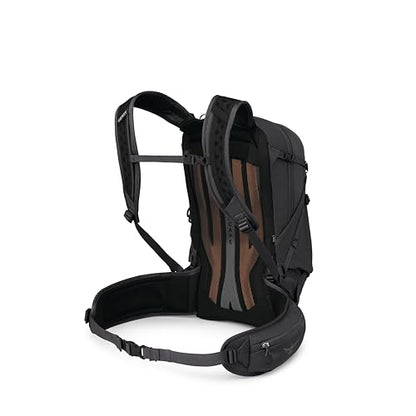 Osprey Sportlite 25L Lightweight Hiking Backpack for Men and Women - Everyday Hiking Bag - Travel Daypack, Raven Black, Extended Fit - color: Raven Black, style: 25l - Extended Fit