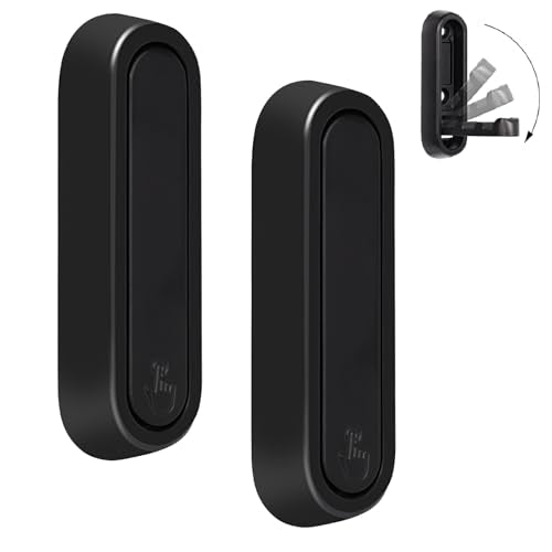 Dntorx Folding Wall Hooks, 2 Pcs Foldable Black Coat Hooks Heavy Duty Foldable Hook Bathroom Towel Hooks Robe Hooks Wall Mounted for Hanging Coat Towels Clothes Hat Bags Keys - color: Black, size: 2 Pcs