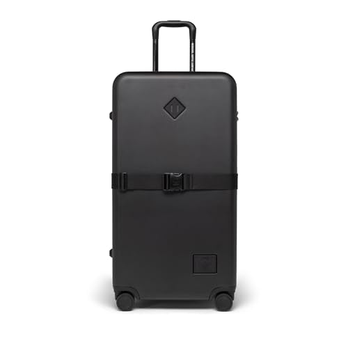 Herschel Supply Co. Heritage Hardshell Large Luggage EXP, Black, One Size - color: Black, size: Exp Large - 95L