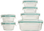 OXO Good Grips Smart Seal Airtight Container 12 Piece Glass Container Set - size: 12-Piece