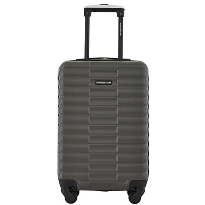 Travelers Club 22-Inch Gilroy Rolling Hardside Carry-On Luggage, Dark Dull Gray - color: Dark Dull Gray, size: 22-Inch
