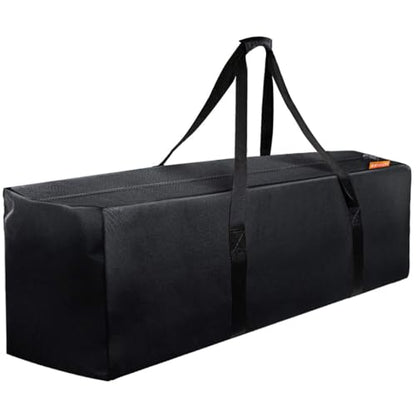 INFANZIA 47inch Sports Duffel Travel Bag, 196L Extra Large Duffel Luggage Bag with Upgrade Zipper, Water Resistant & Foldable Equipment Storage Bag for Camping Tent Tripod Fishing - size: 47x15x17 inch