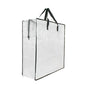 Clear Storage Bags with Zipper and Handles, Blanket Bags For Closet Storage, Moving and Packing Supplies for College, Underbed Storage Organizer for Clothes Pillow Bedding Christmas Wreath - style: Middle zipper