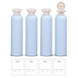 ASEVAT 8.8oz 4pack Refillable Travel Shampoo and Conditioner Bottles, Travel Size containers, Travel Bottle for toiletries, Squeeze Bottles with Flip Cap, Empty Plastic Leak Proof Travel Bottles - color: Blue, size: 8.8oz