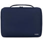 KAZAY Hanging Toiletry Bag with TSA Approved Detachable Pouch, Compact Travel Size Bag, Travel Toiletry Bag, Water Resistant, Premium Nylon, Travel Size Toiletries, Cosmetic Bag, Makeup Bag (Navy) - color: Navy