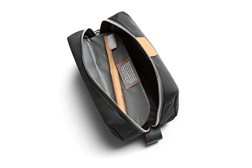 Bellroy Toiletry Kit (Unisex Toiletry Bag, Zipper Closure, Water-Resistant Lining, Toothbrush Sleeve with Magnetic Closure, Internal Mesh Pocket Organization) -Bronze - color: Slate