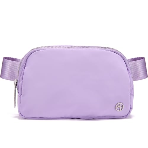 Pander Everywhere Belt Bag for Women, Fashion Waist Packs, Crossbody Bags, Everywhere Belt Bag with Adjustable Strap (Lilac Purple). - color: Lilac Purple