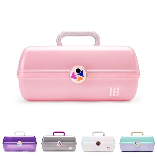 Caboodles Twilight Disco - On-the-go Girl Costmetic Organizer Make-up & Accessory Carry Case, Pink Sparkle - color: Pink Sparkle
