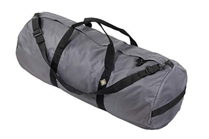 131L Expedition Duffel Bag, Heavy-Duty Gear Bag, 1050D Tuff Cloth, Diamond Ripstop, Reinforced Stitching - Grey (16" x 40") - color: Steel Grey, size: 16" x 40" (131 Liters)