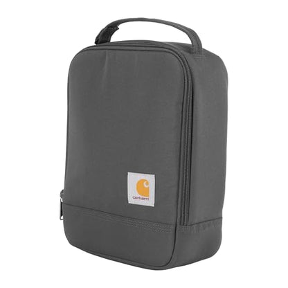Carhartt Insulated Lunch Cooler For Men and Women, Fully Insulated Lunch Pale for Everyday Use, Seabrook - color: Gravel