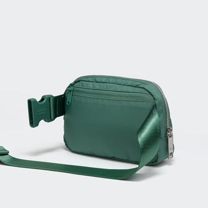Pander Everywhere Belt Bag for Women, Fashion Waist Packs, Crossbody Bags with Adjustable Strap (Eucalyptus Green). - color: Eucalyptus Green