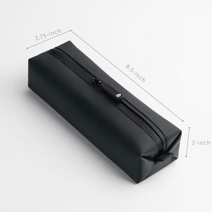 Comfyable Small Toiletry Bag for Men, Slim Mini Toothbrush Bag, Dopp Kit Bag - color: Dark Gray, size: Small