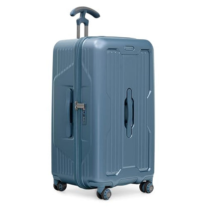 Traveler's Choice Ultimax II Polycarbonate Hardside Luggage with Spinner Wheels, Teal, 28-Inch Medium Trunk - color: Teal, size: 28-Inch Medium Trunk