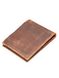 Handcrafted Genuine Leather Wallets, Minimalist Cardholders, and Passport Covers, Handmade Gift - color: Ginger, style: Snap Wallet
