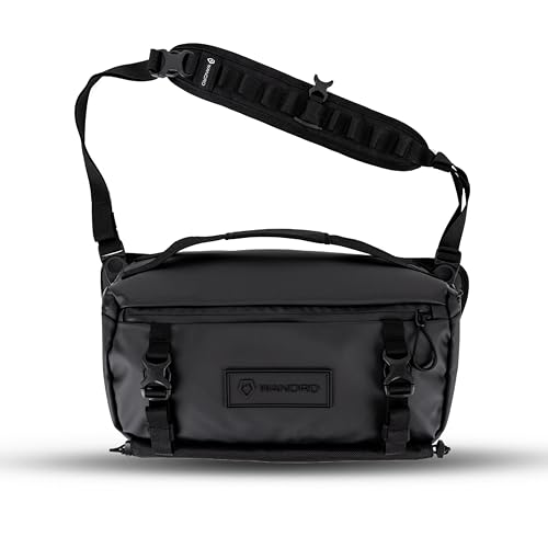 WANDRD ROGUE V1 9L Sling: Compact Camera Sling and Crossbody Bag with Fast Access, 3-Way Carry– Lightweight Everyday Bag Great for Travel, Photography, and Daily Use (Black) - color: Black, style: 9l