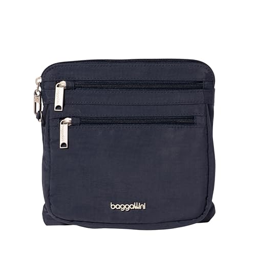 Baggallini Securtex Anti-Theft Crossbody - color: French Navy