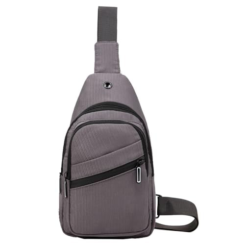 AOSTIHOT Crossbody Small Sling Backpack Sling Bag for Women, Chest Bag Daypack Crossbody for Travel Sport Running Hiking Grey - color: Grey