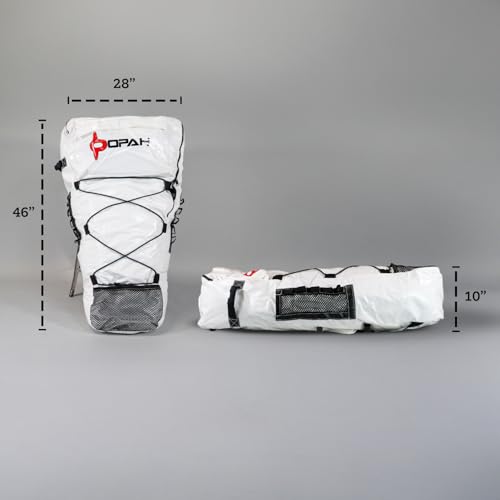 OPAH Gear Kayak K4 Tapered Insulated Fish Kill Cooler Bag, 46' L x 28' W x 10' H, Heavy Duty, Marine-Grade Vinyl, Waterproof, UV Resistant, Camping & Fishing - style: K4 Kayak - 46'l X 28'w X 10'h
