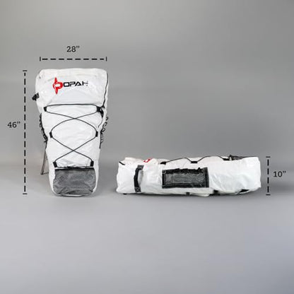 OPAH Gear Kayak K4 Tapered Insulated Fish Kill Cooler Bag, 46' L x 28' W x 10' H, Heavy Duty, Marine-Grade Vinyl, Waterproof, UV Resistant, Camping & Fishing - style: K4 Kayak - 46'l X 28'w X 10'h