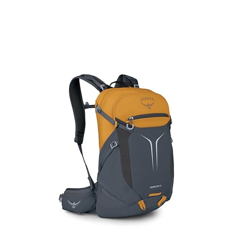 Osprey Sportlite 25L Lightweight Hiking Backpack for Men and Women - Everyday Hiking Bag - Travel Daypack, Tungsten Yellow - color: Tungsten Yellow, style: 25l
