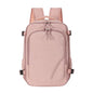 Travel Backpack For Women Men,Airline Approved Carry on Backpack,Casual Daypack for Business Travel Essentials (Pink) - color: Pink