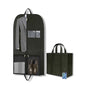 Travel Suit Bag for Men, Business Travel Garment Bag for Consultant, Foldable Garment Bag with Shoe Compartment, Clear Window, Handle, Zipper, Wrinkle Free Suit Bag for Conferences, Hotels, Office - style: Garmentbag 43INCH 1 pack